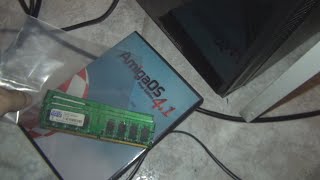 Install and test of GoodRAM 4x2 GB DDR2 PC2-6400 DIMM 800 MHz Memory Modules on AmigaOne X1000