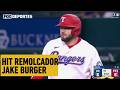 🔥 HIT REMOLCADOR Jake Burger | Kansas City Royals 6-6 Texas Rangers | MLB 2026
