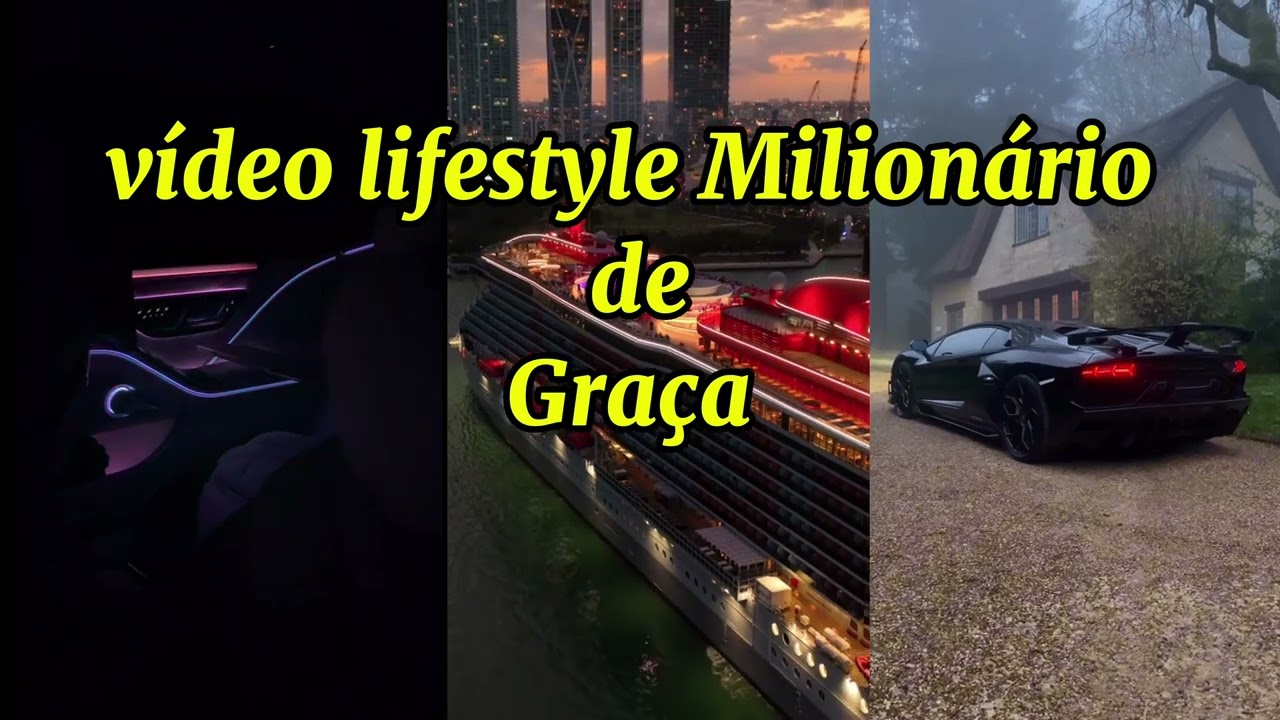 PACK VIDEOS LIFESTYLE MILIONÁRIO + 300 VÍDEOS DE ( GRAÇA ) 2025 LIFESTYLE LUXURY