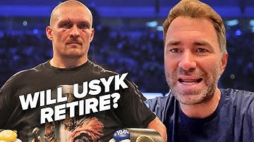 EDDIE HEARN SHOCKER - OLEKSANDR USYK CLOSE TO RETIREMENT!?