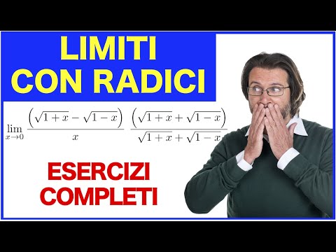 Video: Come si risolvono i limiti con le radici quadrate?