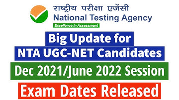 NTA UGC-NET Dec 2021/June 2022 Merged Cycle | Be Prepare for UGC-NET