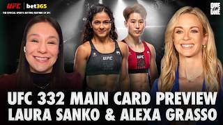UFC 332 Betting Preview with Laura Sanko & Alexa Grasso