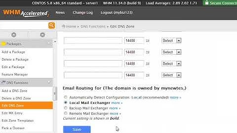 Managing Dns Zones In Whm By webanchor.net