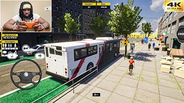Bus Simulator PRO Urban Rivals Beta Gameplay | Ultra Max Graphics Gameplay [4k 60FPS]