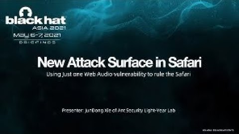 New Attack Surface in Safari: Using Just One Web Audio Vulnerability to Rule Safari