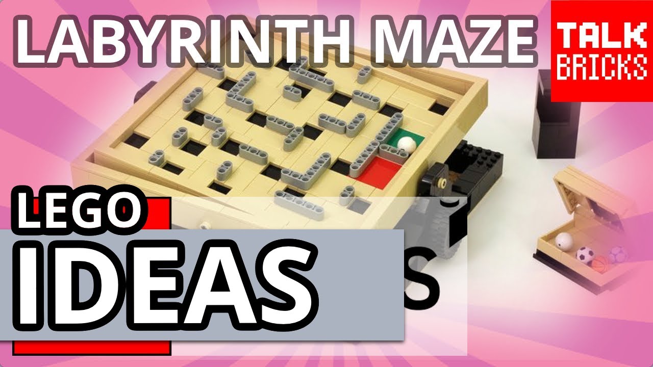 Labyrinth Marble Maze Set Announced! LEGO Ideas News YouTube