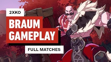 2XKO - Braum Gameplay From the EVO 2024 Show Floor