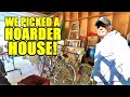 Ep292: WE PICKED A HOARDER HOUSE! - UNBELIEVABLY PACKED! - The ORIGINAL GoPro Antiquing Vlog!
