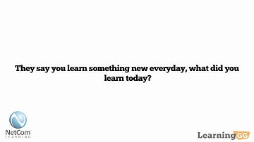 NetCom Learning | Learning Is... A Strength! | Kevin Shim | Series 19