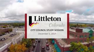 City Council Study Session - 12/05/2017