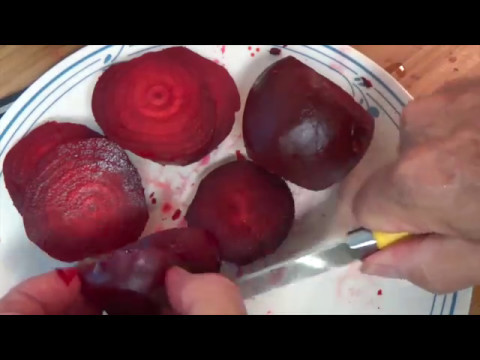 Video: Yuav ua li cas koj blanch beets rau pickling?