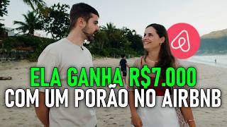 ELA LARGOU O CLT E FOI FAZER AIRBNB NA PRAIA (HOJE ELA TEM 17)