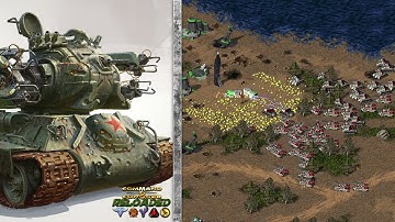 Red Alert 2 - Reloaded  Mod | Destroying a Yuri & NOD alliance