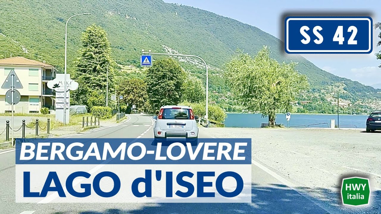 Strada Statale 42 del Tonale e della Mendola | BERGAMO - LOVERE (LAGO d'ISEO) ft @giorgiotiraboschi