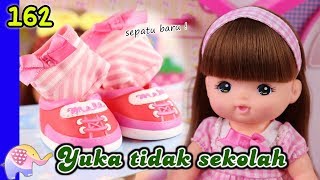 Mainan Boneka 162 Yuka Tidak Sekolah - Buka Sepatu MellChan - GoDuplo TV