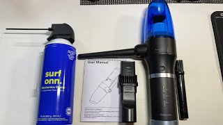 Best Cordless Air Duster? Koonie 77000RPM Unboxing, Overview, & Comparison to Canned Air