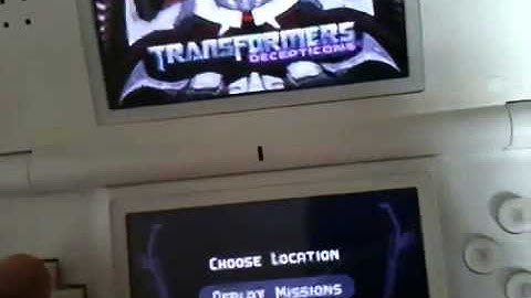 Transformers Decepticons DS: How to play as Rachet