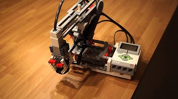 Lego Mindstorms EV3 Robot Arm H25 being driven by Python over Bluetooth