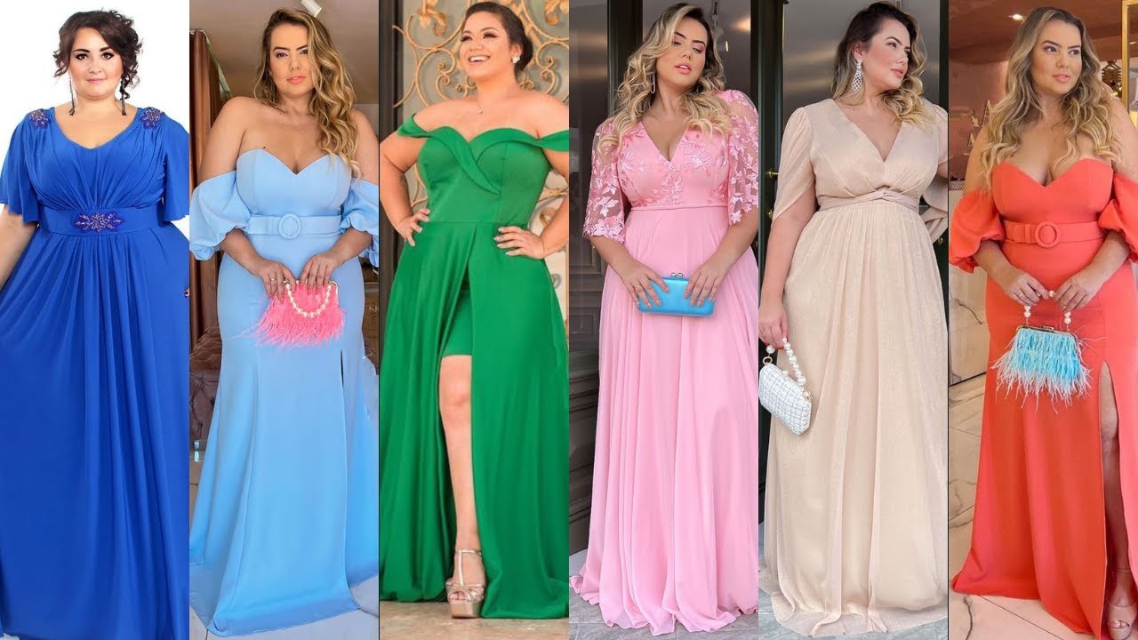 VESTIDOS DE 2022 PARA GORDITAS vestidos moda tallas grandes 💕 elegantes y sofisticados -