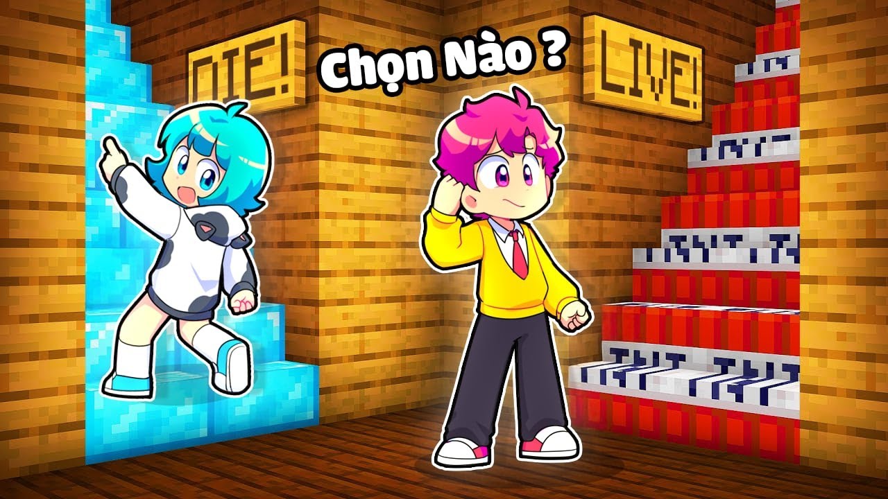 Bạn Sẽ Chọn CẦU THANG SỐNG Hay CẦU THANG CHẾT ?!? 🤩😵‍💫