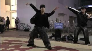 251106 kpop cover dance team ONE OF - (BTS) Hongdae busking