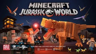 MINECRAFT JURASSIC WORLD DLC #03 CRIEI UM BEBÊ VELOCIRAPTOR