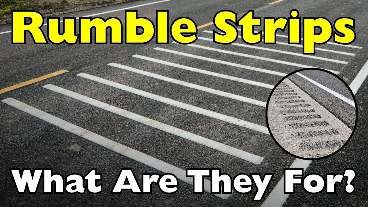 What Are Rumble Strips and Why Do We Have Them? - YouTube