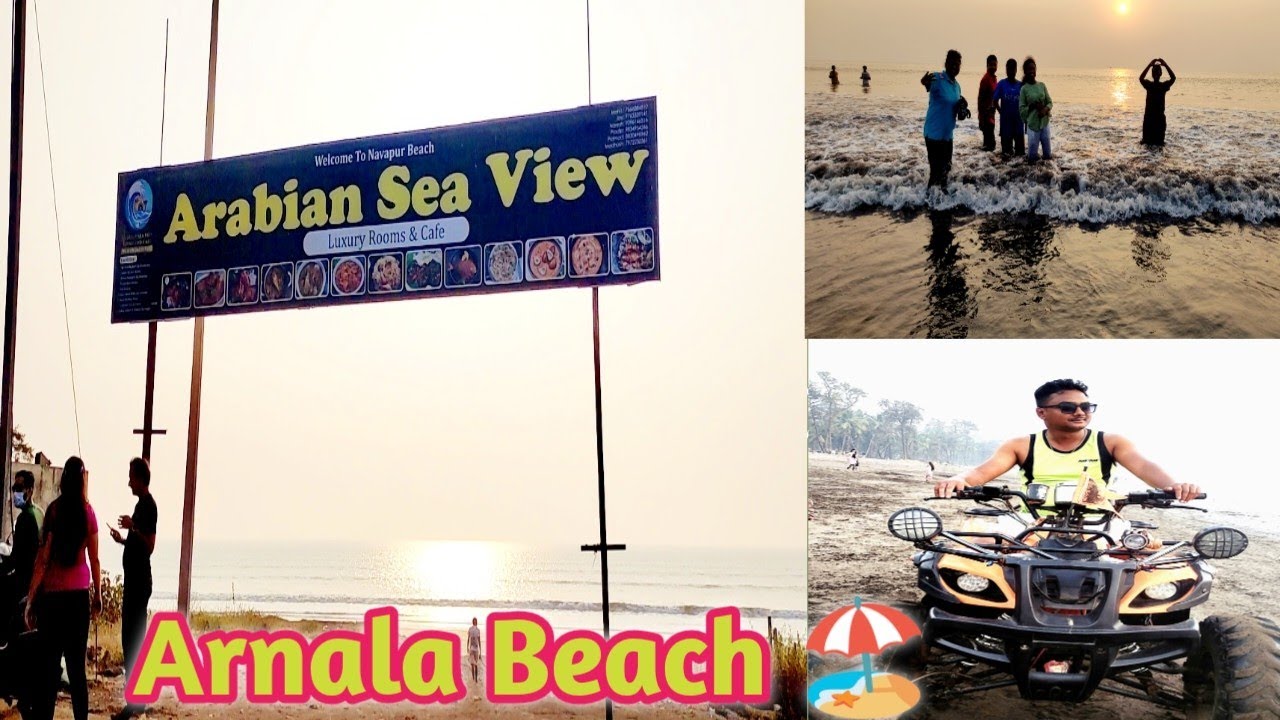 Arabian Sea View || Arnala Beach ||mumbai || 
