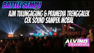 Cek Sound Sebelum Battle Ajm Dan Pramedia Trenggalek