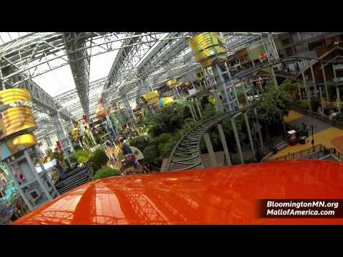 Video: Nickelodeon Universe - Taman Hiburan di Minnesota's Mall of America