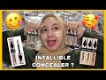 LOREAL INFALLIBLE FULL WEAR CONCEALER SWATCHES | Bahasa Indonesia | DienDiana