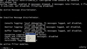 72 Monitor 1 Syslog VIDEO NETWORK MONITORING CISCO CNNP ENCORE PREMIER COURSE BEGINNER TUTORIAL