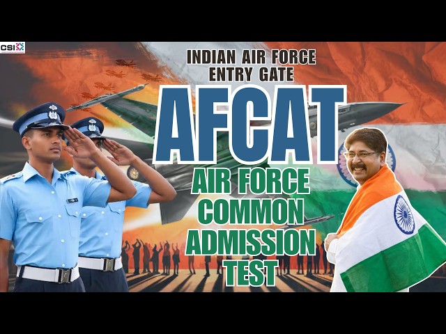 Indian Air Force AFCAT Explained | Full guidance I Eligibility, Syllabus & Officer Selection Process