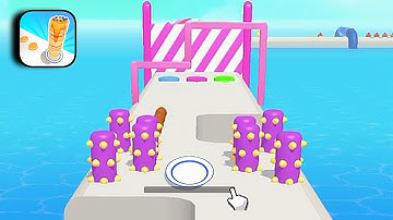 Pancake Run 🍔🍕 NEW UPDATE!! Gameplay Walkthrough (Android, iOS) | All Levels 243-245