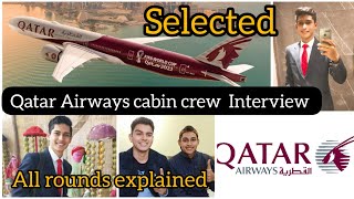 Qatar Airways Cabin Crew interview | All rounds explained Qatar Airways Interview