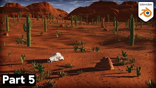 Part 5: Stylized Desert Environment 🏜️ (Blender Tutorial)