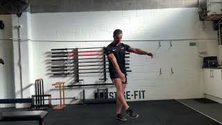 Pistol Squats demonstration