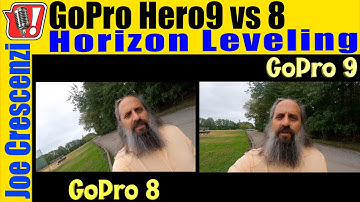 GoPro Hero9 Game Changing Horizon-Leveling, Vs Hero8 Review