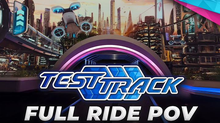 NEW TEST TRACK Full Ride-Through POV at Walt Disney World - DSNY Newscast