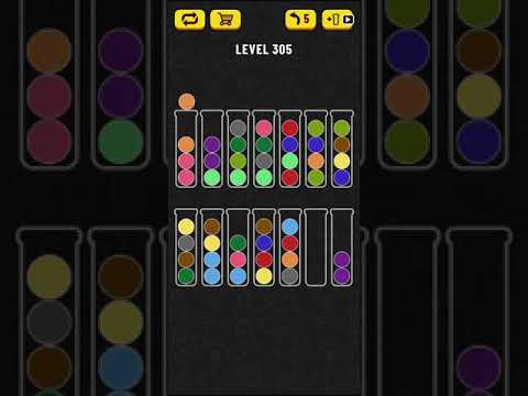 Ball Sort Puzzle - level 305