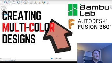 Tips/Techniques For Designing Multi-Colored Products in Fusion 360 & Bambu Labs Printers