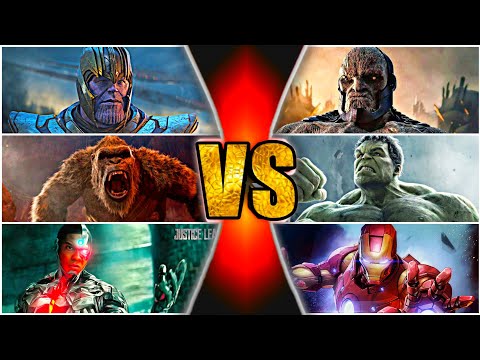 Darksied Vs Thanos, Kong Vs Hulk, Ironman Vs Cyborg ( QNA #3)
