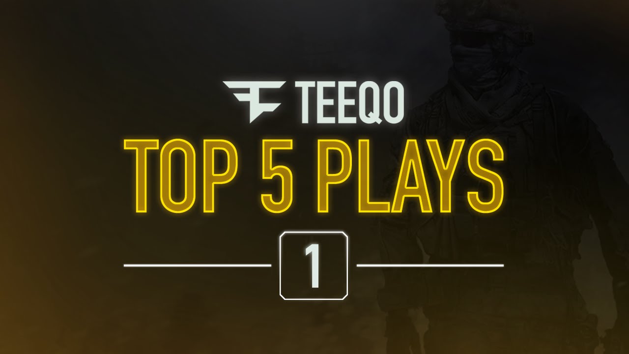 FaZe Teeqo Top 5 Plays [FAZE SPECIAL] #1