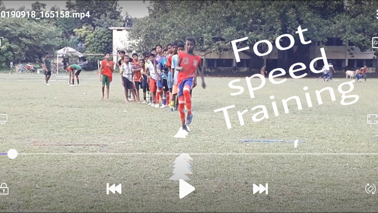 Fast Footwork Exercises,your Foot speed Training, junior football best training, YouTube