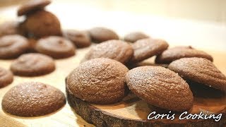 Chocolate squeezed cookie | Coris Cooking Channel&#39;s recipe transcription