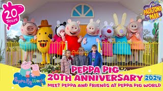 Meet Peppa Pig and Friends |  Peppa Pig 20th Anniversary | Peppa Pig World (May 2024) [4K] by PlanIt Park 6,331 views 2 days ago 3 minutes, 25 seconds