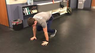 Slider Atomic Push Ups
