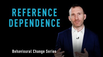 Reference Dependence: Behavioural Change Series by Owen Fitzpatrick