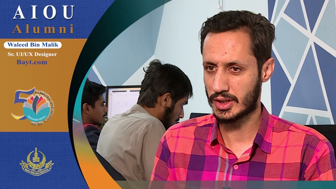 Waleed Bin Malik | AIOU Alumni | Sr. UI/UX Designer | AIOU